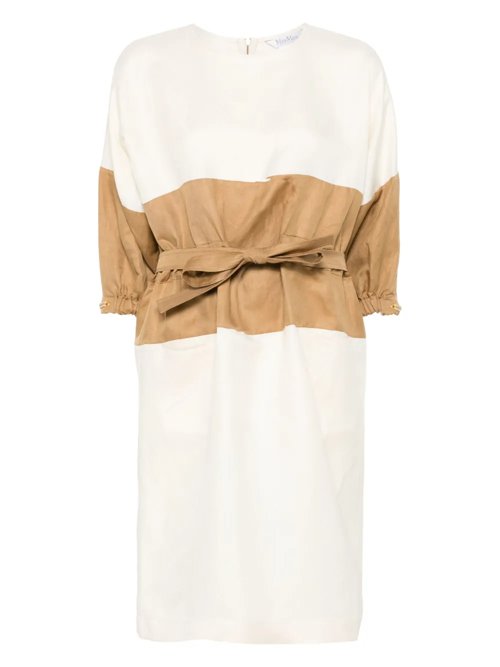 Max Mara Vasto midi-jurk Beige