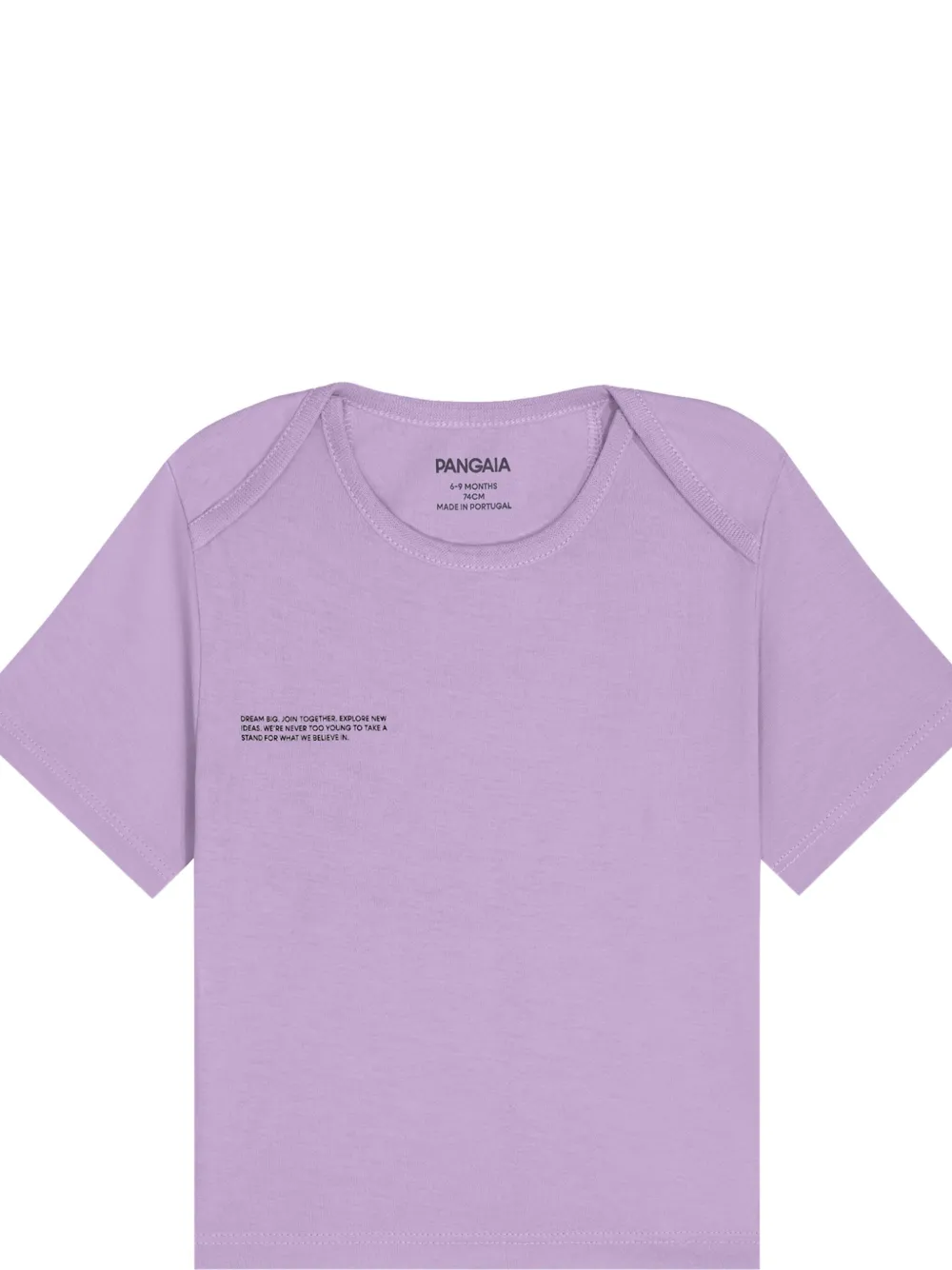 Pangaia Graphic-print T-shirt In Purple