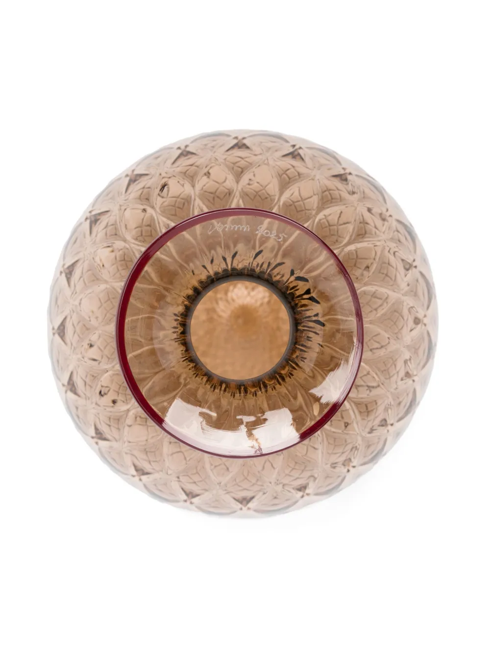 Venini Monofiori Balloton Vase (14cm) In Brown