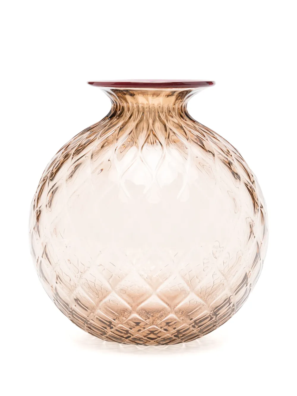 Venini Monofiori Balloton vase (14cm) | Brown | Image 1