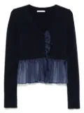 Cecilie Bahnsen Phlox cardigan - Blue