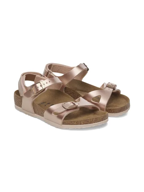 Birkenstock Kids Rio 扣环细节凉鞋