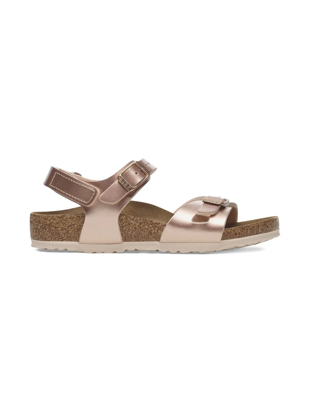 Birkenstock Kids Rio sandalen met gespdetail Roze