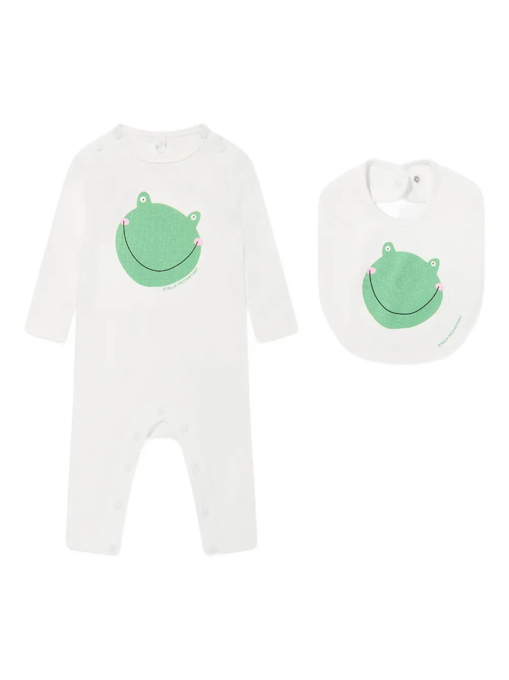 Stella McCartney Kids Katoenen pyjama Wit