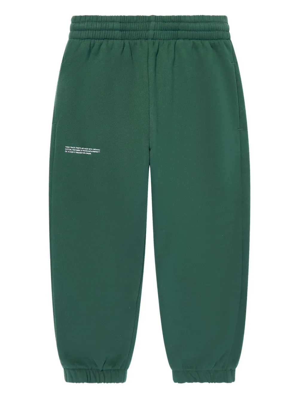 Shop Pangaia Elasticated Track Pants In Green