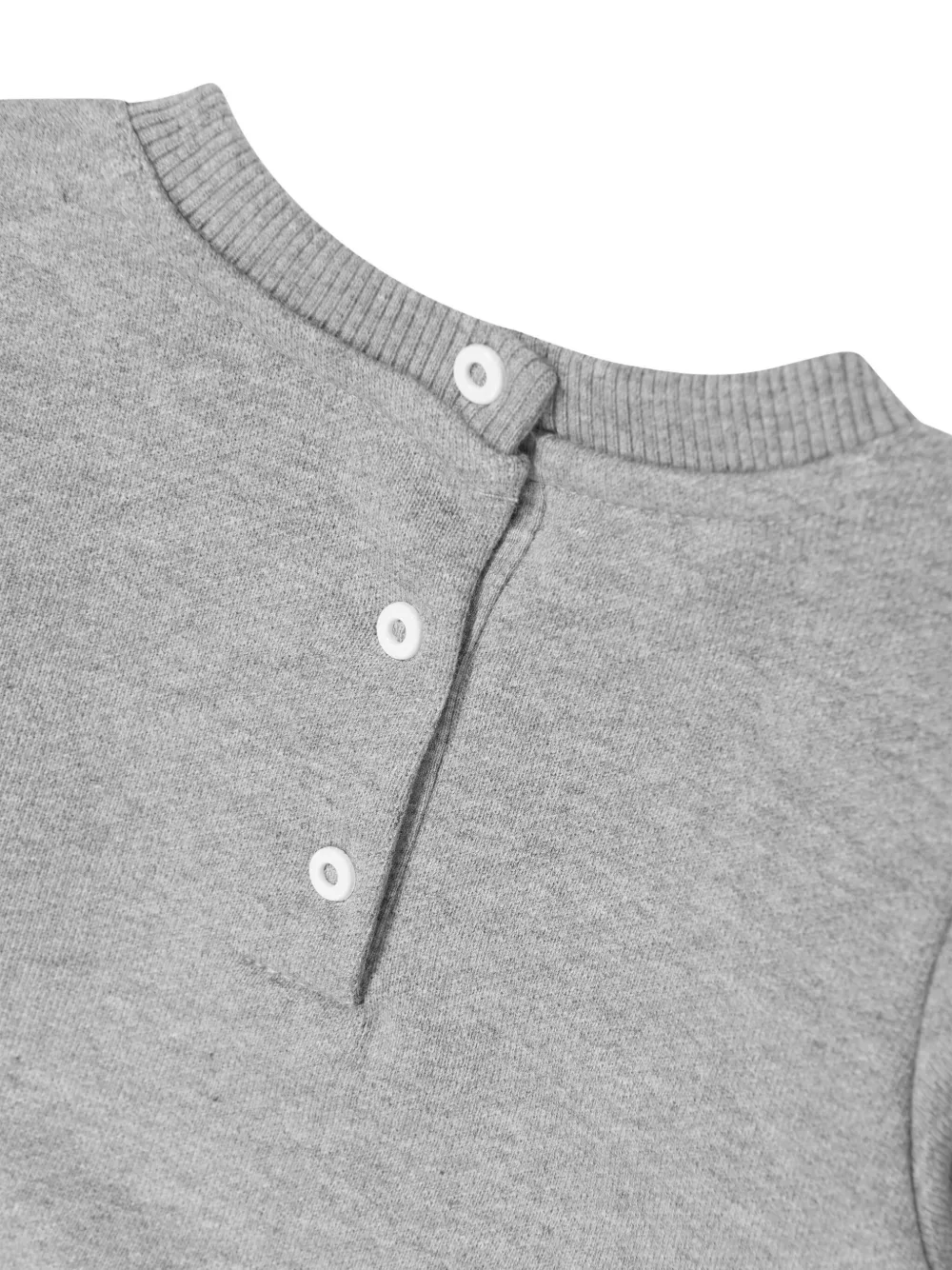 Balmain Kids Sweater met logo Grijs