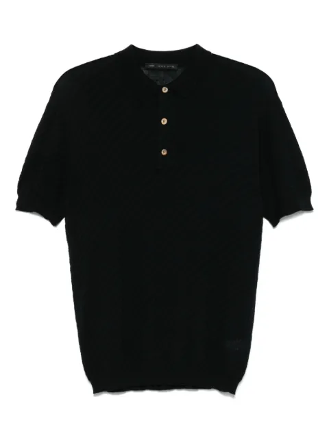 Low Brand interwoven polo shirt