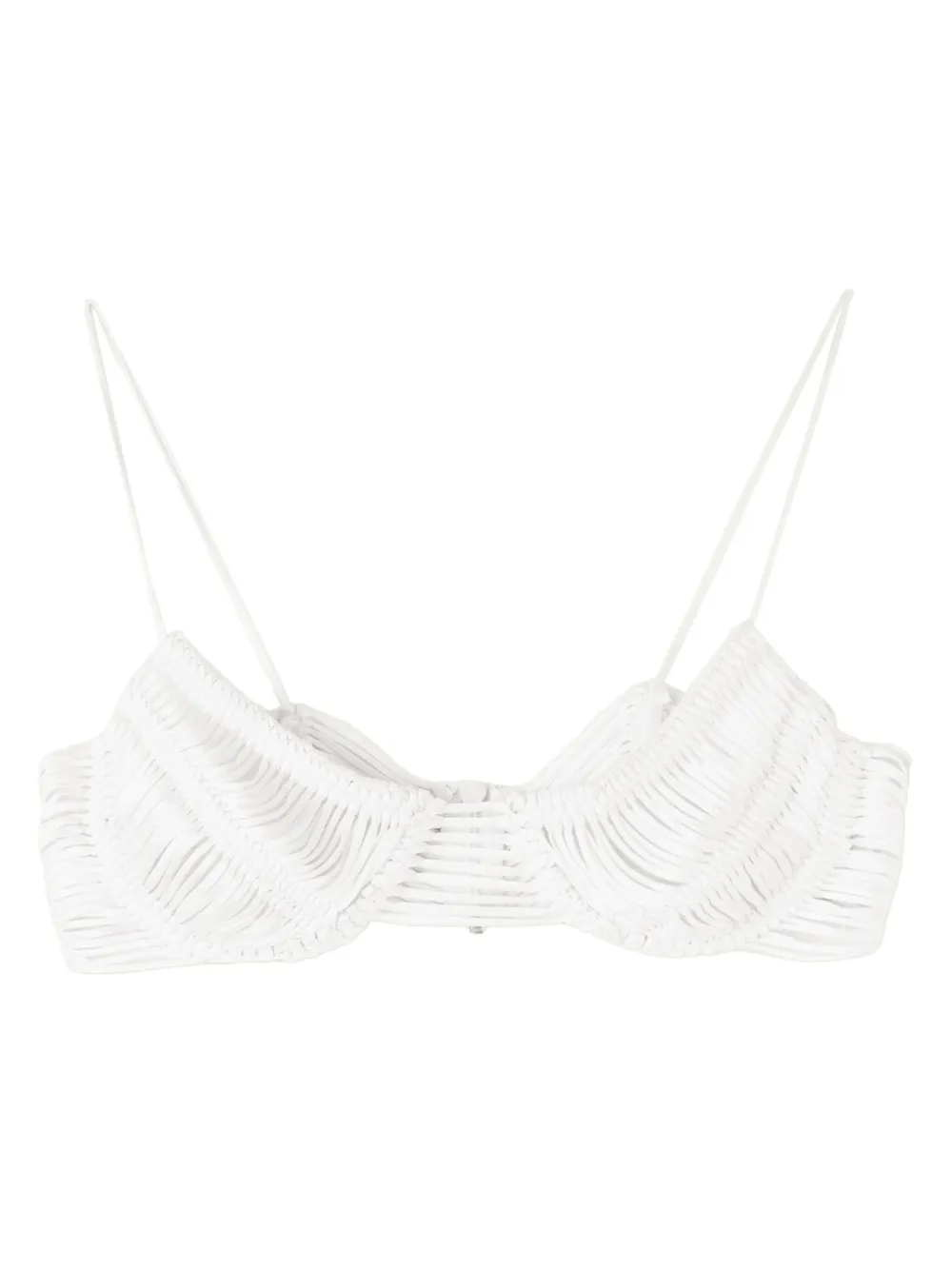Ermanno Scervino macramé bra | White | Image 1