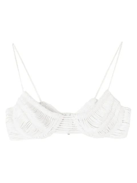 Ermanno Scervino macramé bra
