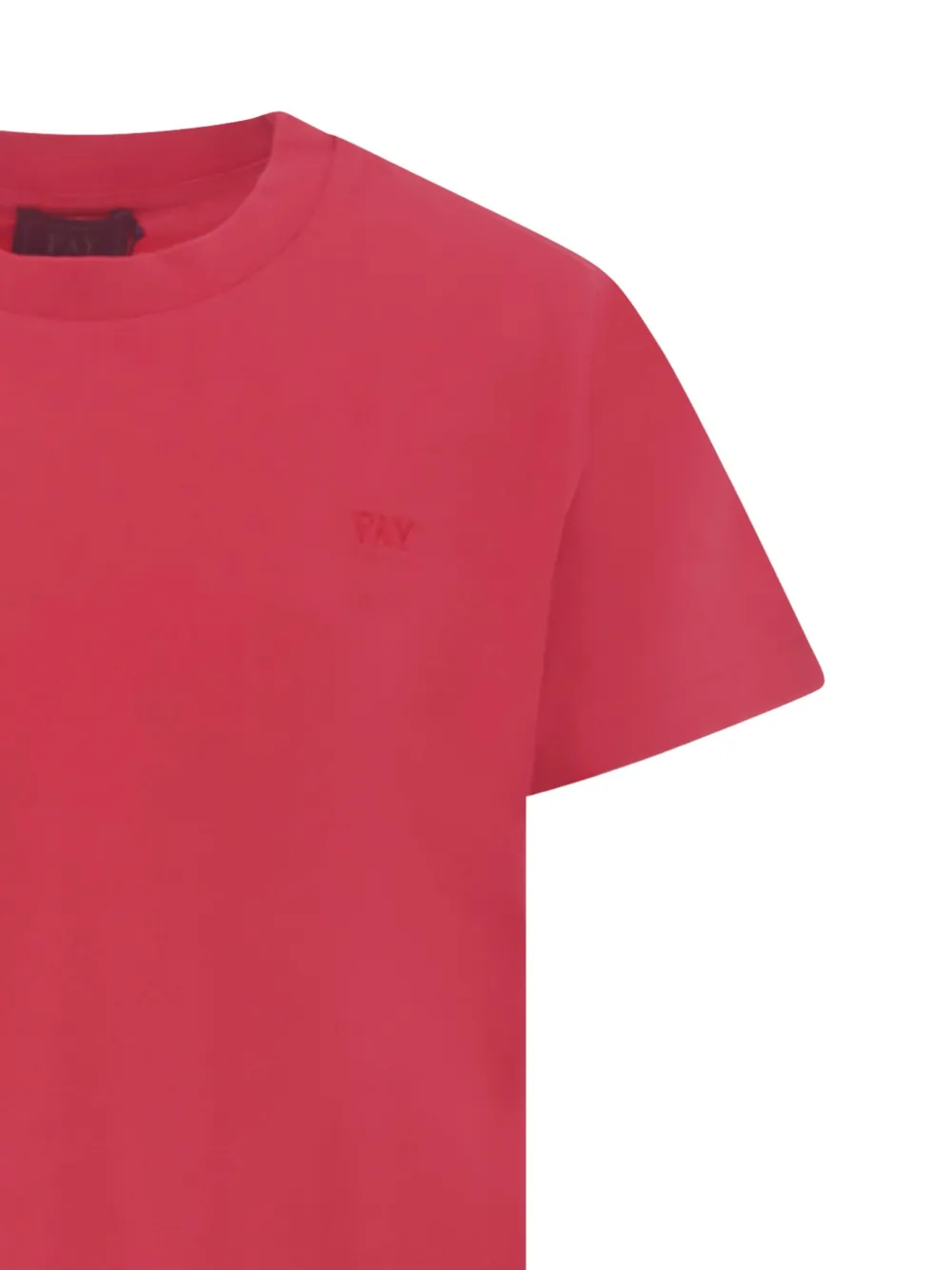 Fay Kids T-shirt met logo Rood