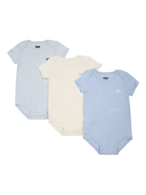 Levi's Kids logo-print body (pack of three) 