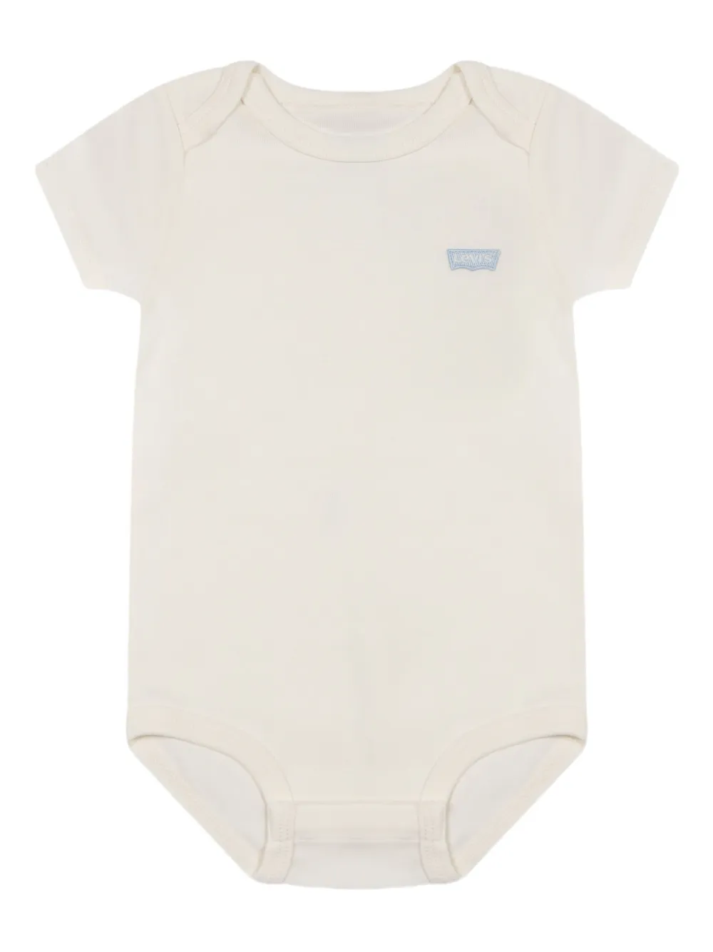 Levi's Kids Drie rompers met logoprint Blauw