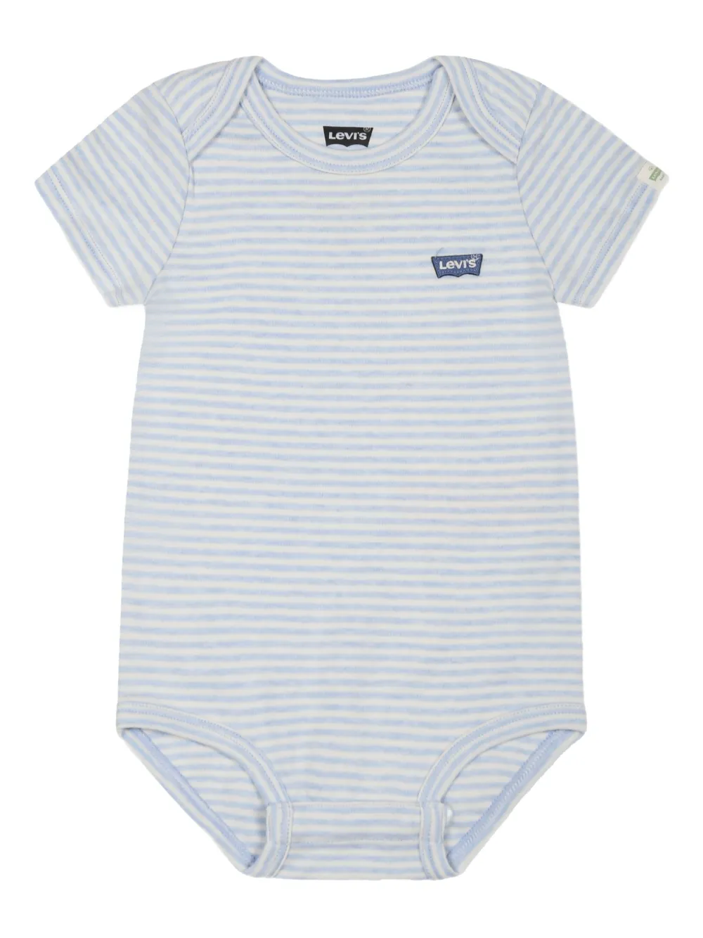 Levi's Kids Drie rompers met logoprint Blauw