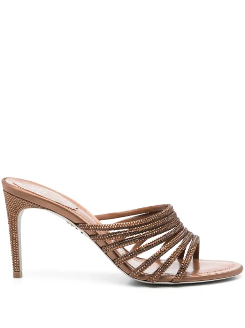 René Caovilla 90mm rhinestone-embellished sandals