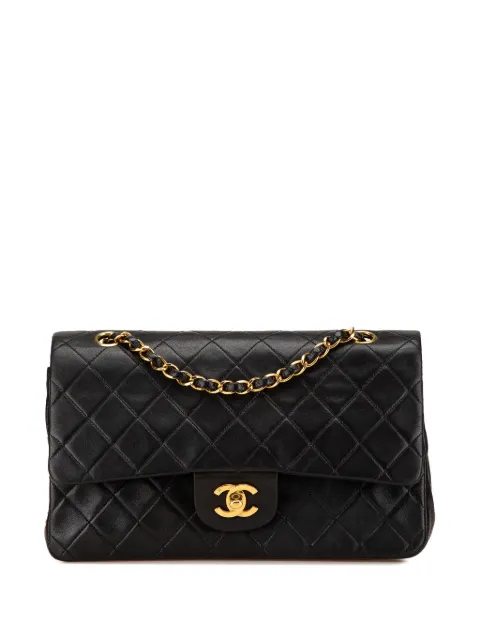 CHANEL Pre-Owned 1991-1994 Medium Classic Lambskin Double Flap shoulder bag