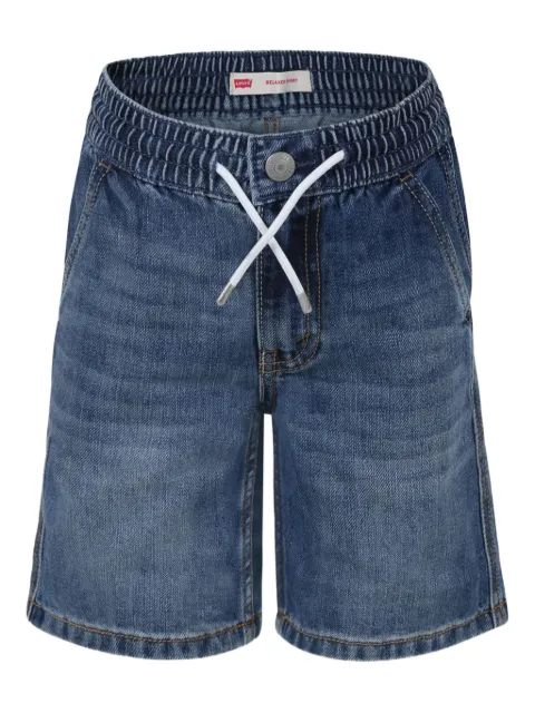 Levi's Kids washed denim shorts