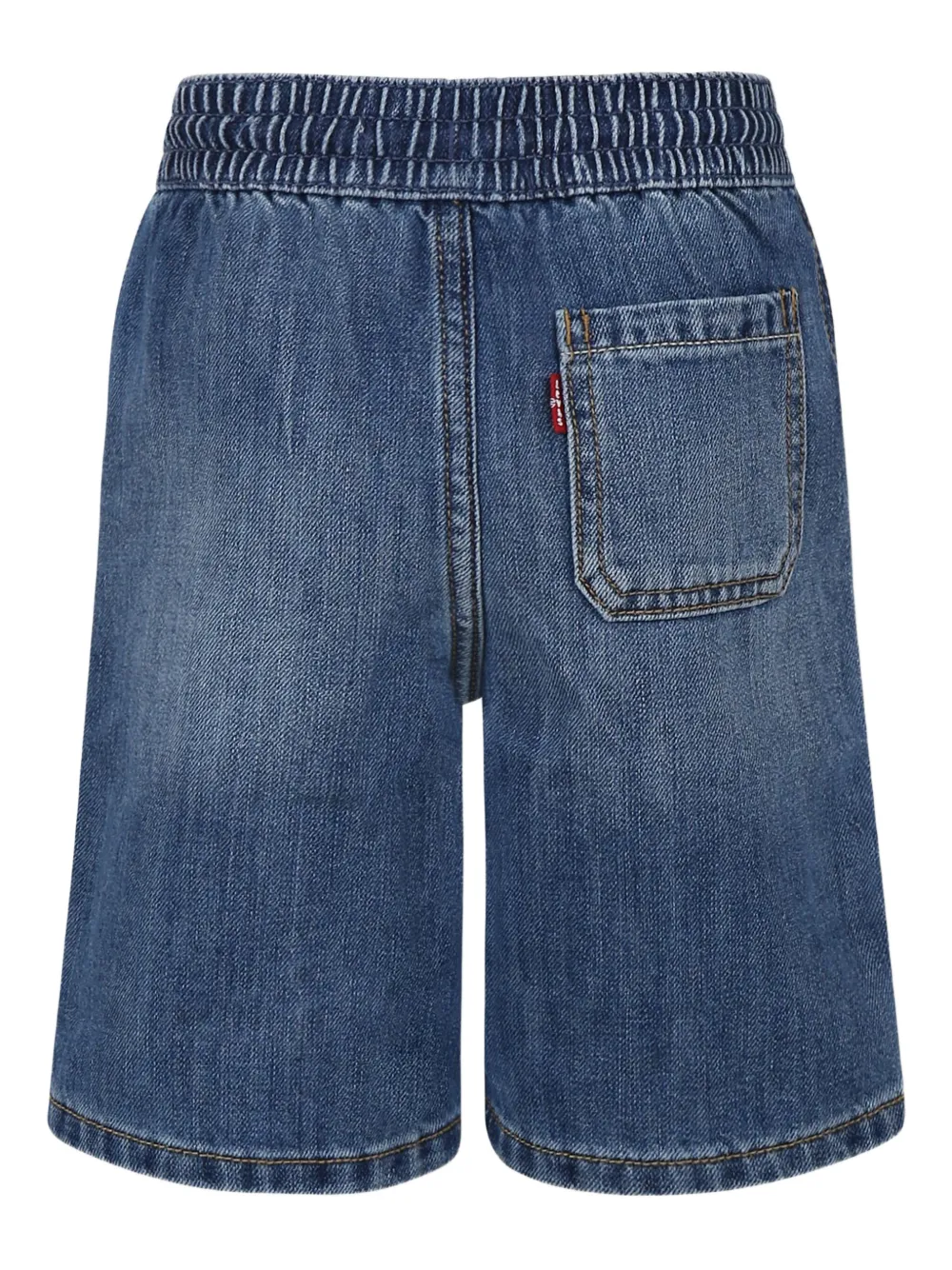 Levi's Kids Spijkershorts met gewassen-effect Blauw