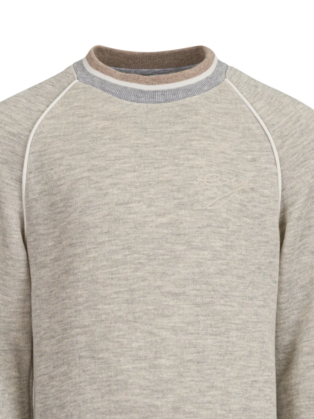 Eleventy Kids Jersey sweater Beige