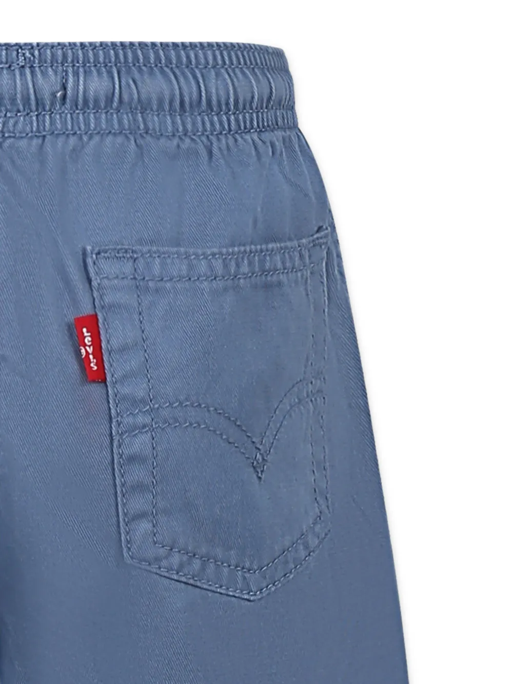 Levi's Kids Shorts met trekkoord Blauw