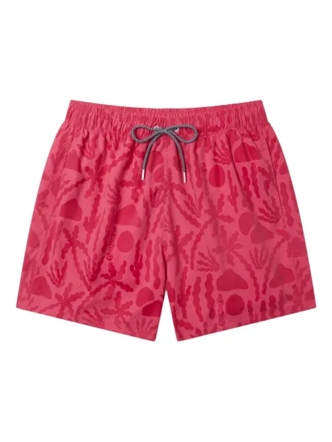 Boardies drawstring-waistband swim shorts