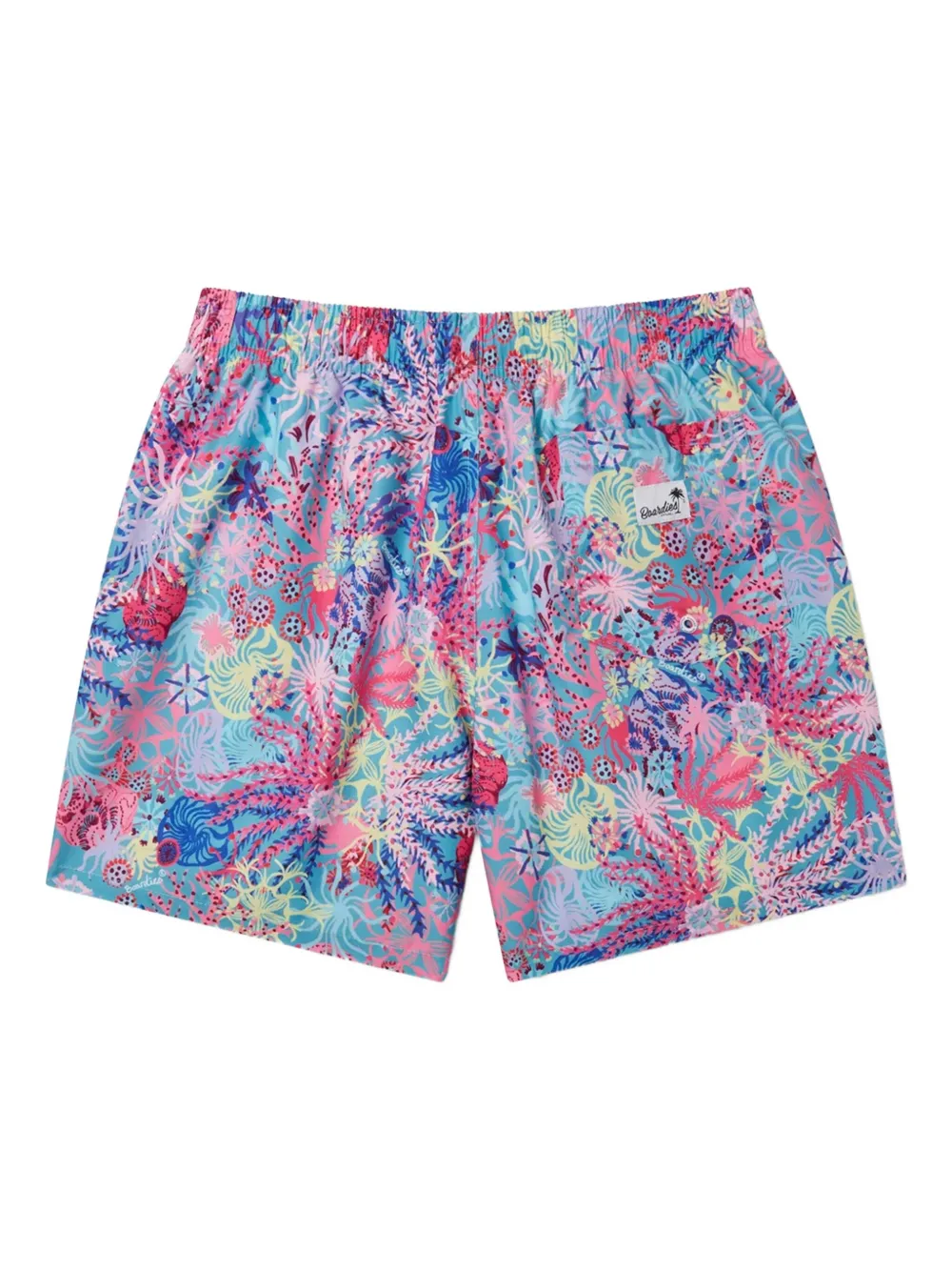 Boardies Zwembroek met grafische print Paars