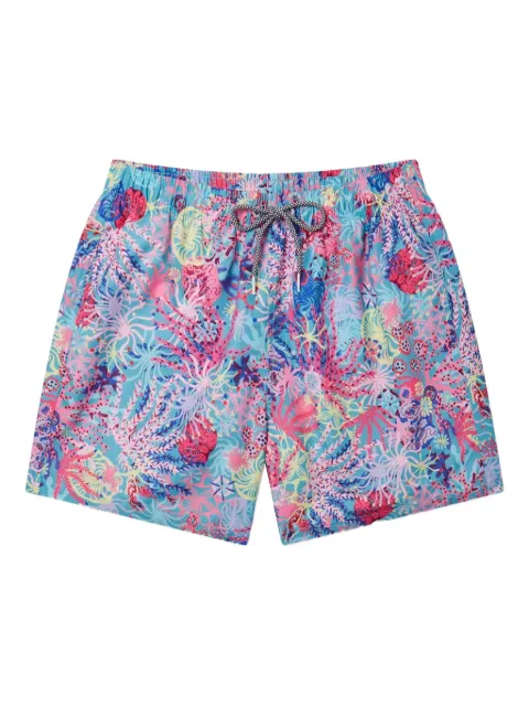 Boardies graphic-print swim shorts