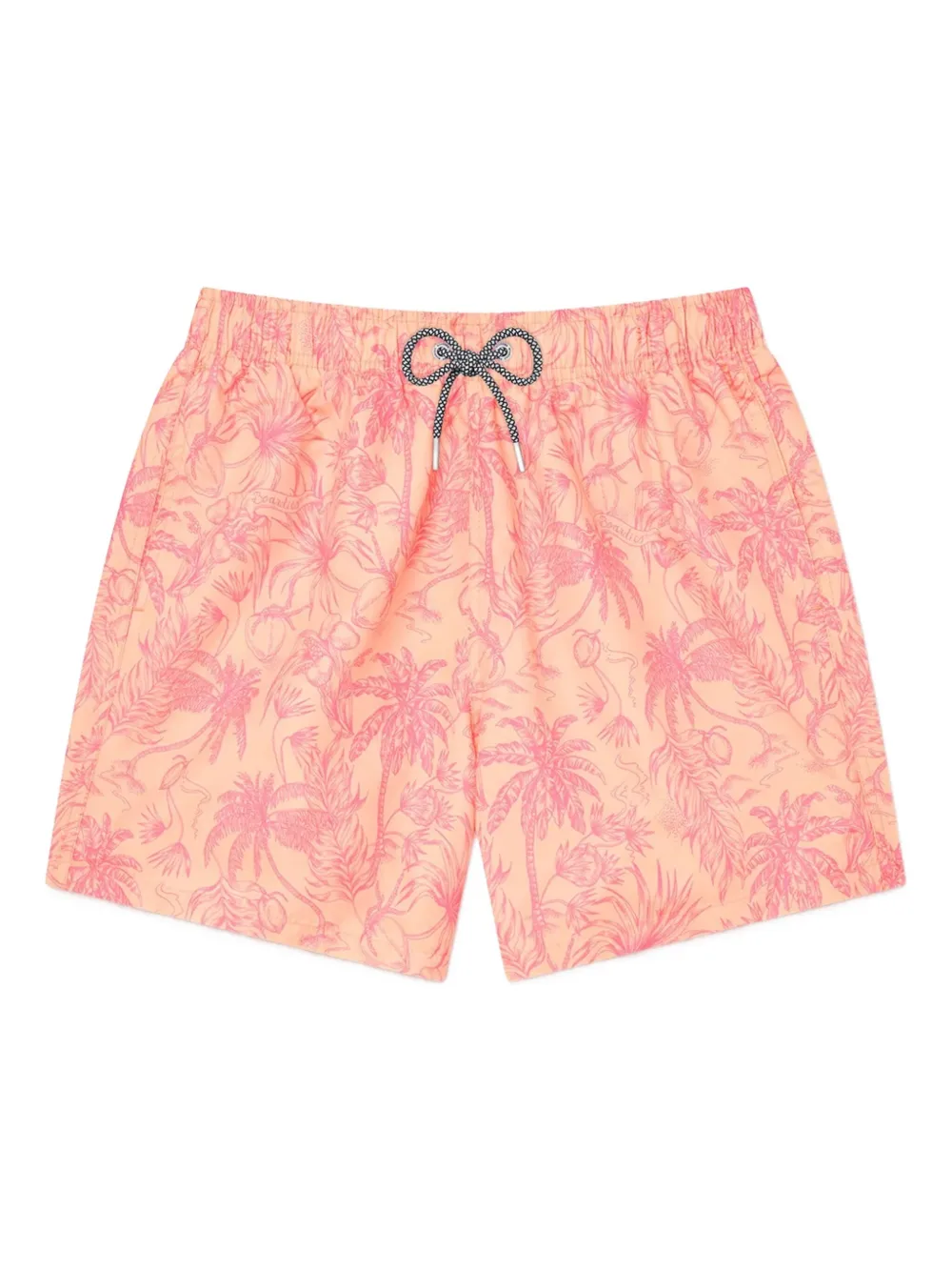 graphic-print swim shorts