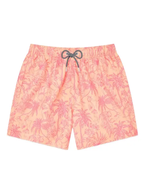 Boardies graphic-print swim shorts