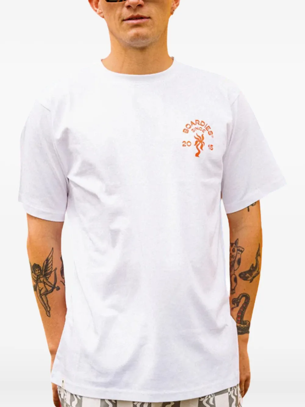logo-print T-shirt