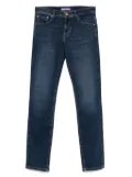 Manuel Ritz logo-patch jeans - Blue