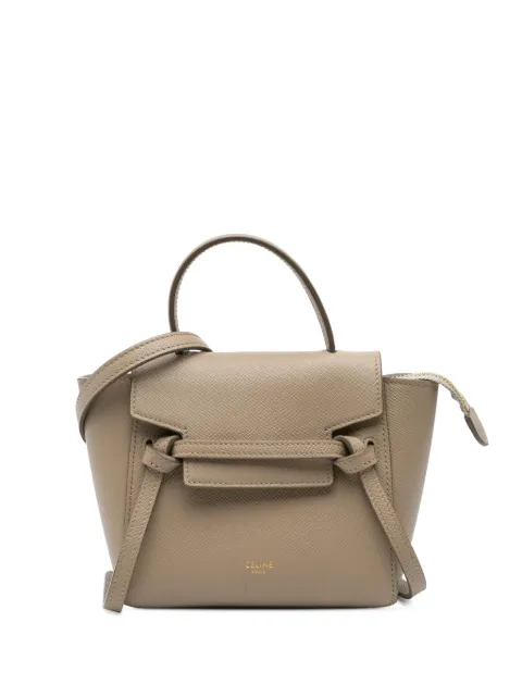 Céline Pre-Owned sac banane grainé Pico (2020)