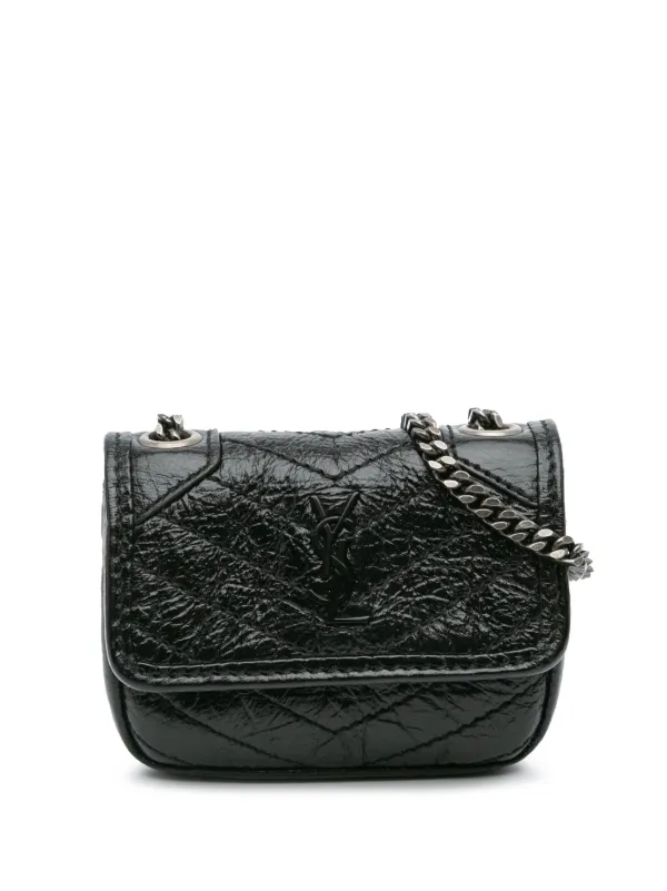 【Saint Laurent】レザーニキショルダーバッグ ニキ ミディアム（ヴィンテージレザー） | Saint Laurent サン