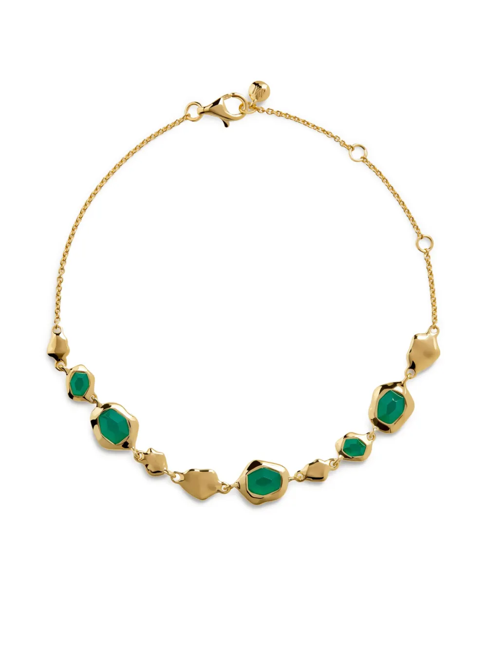 Monica Vinader Bracciale Odyssey - Verde