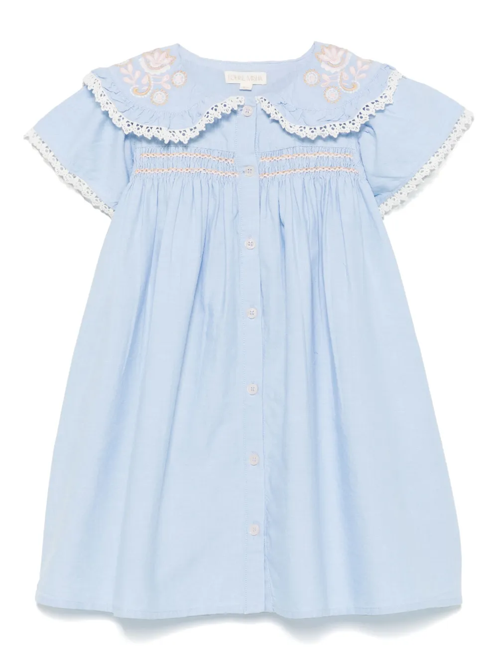 Shop Louise Misha Nalina Dress In Blue