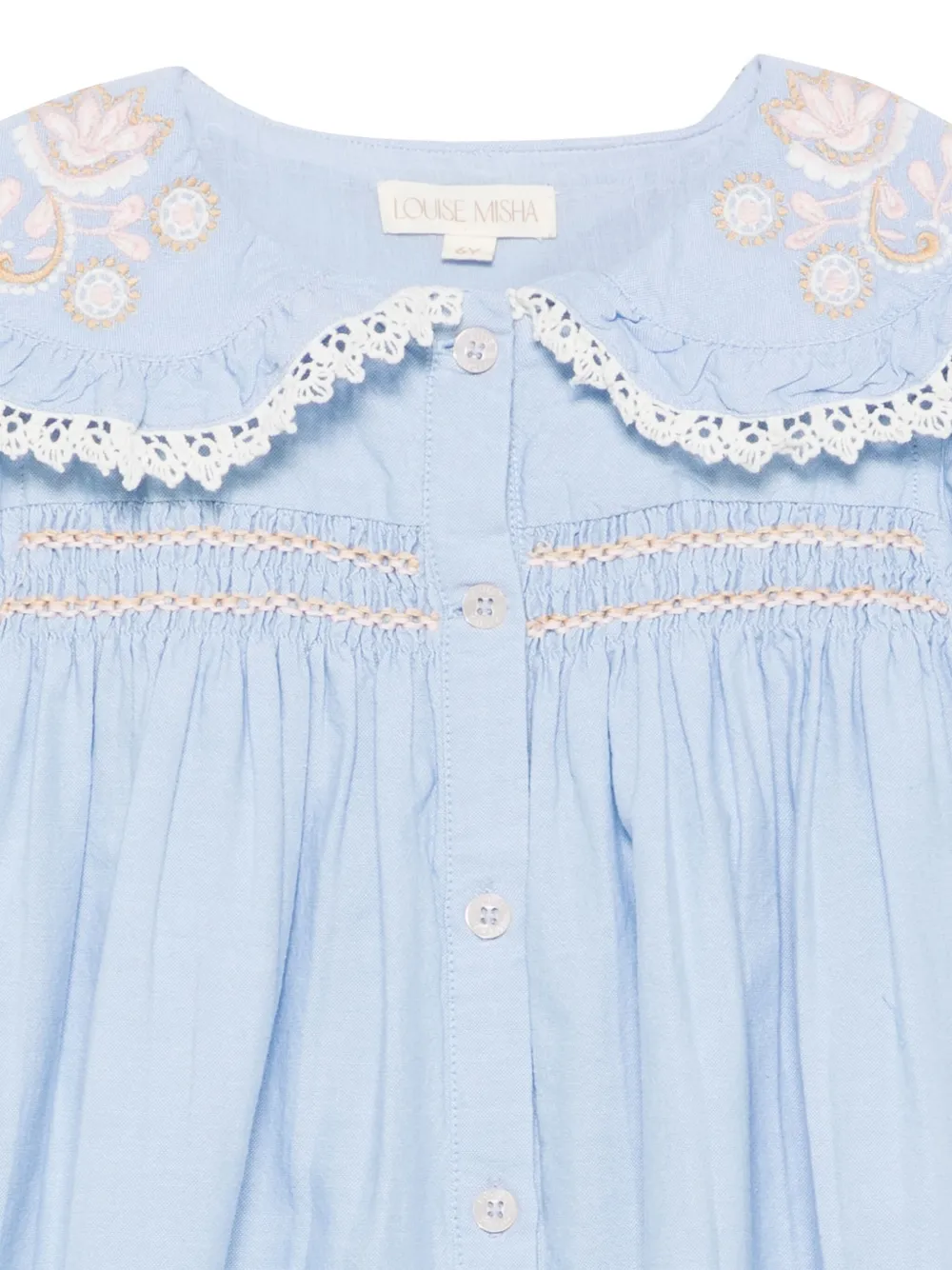 Shop Louise Misha Nalina Dress In Blue