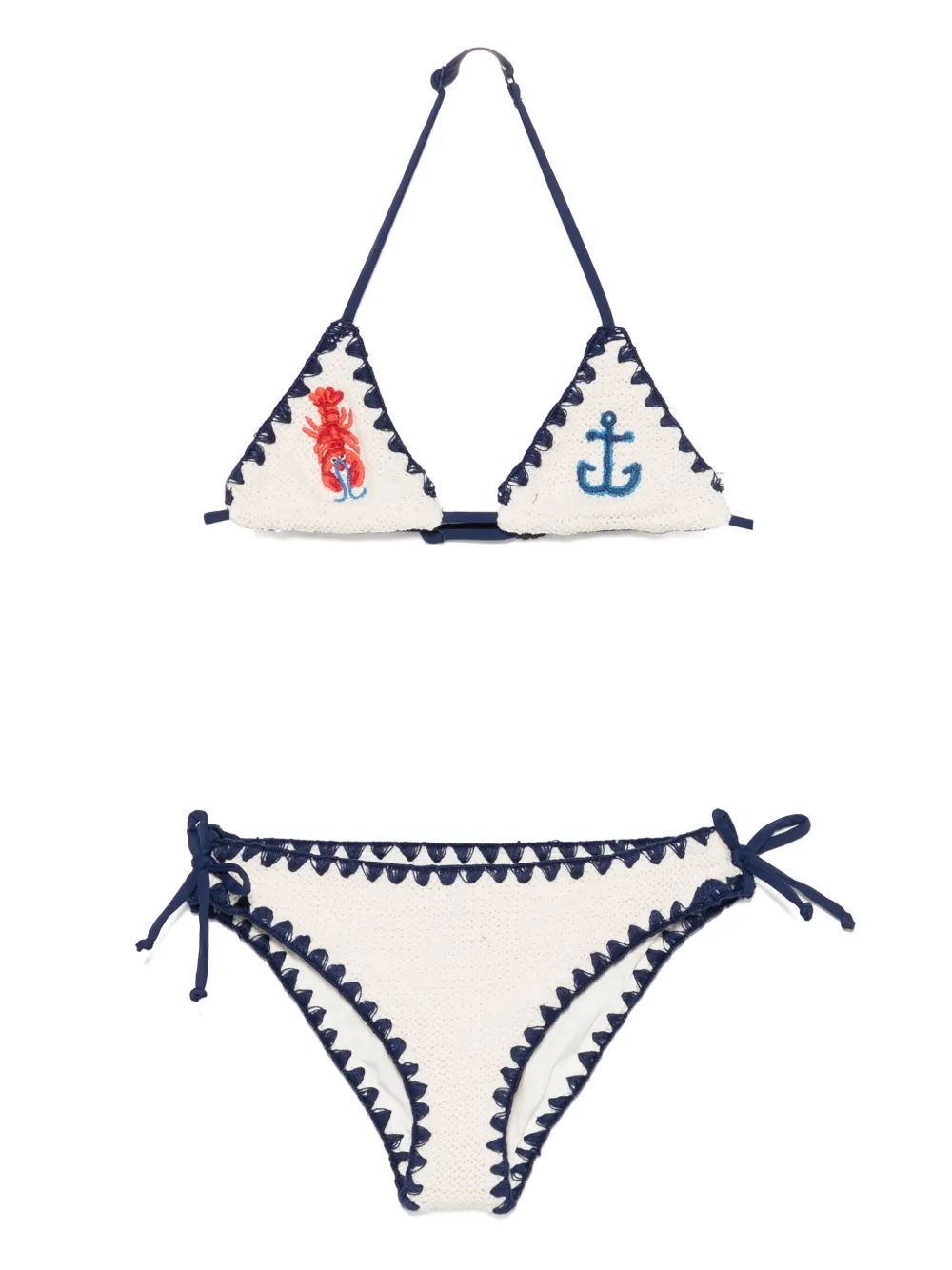 MC2 Saint Barth Kids Holly ビキニ - ニュートラル MC2 Saint Barth Kids Holly ビキニ - ニュートラル
