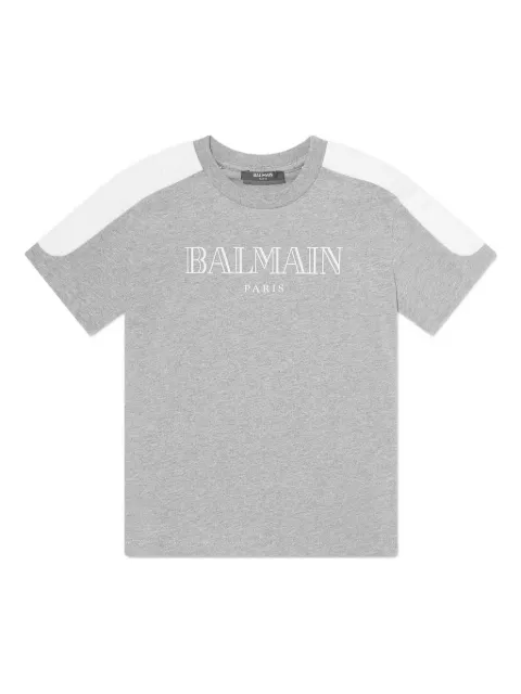 Balmain Kids logo print T-shirt 