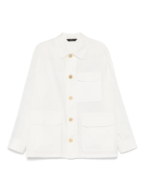Brioni sobrecamisa de seda