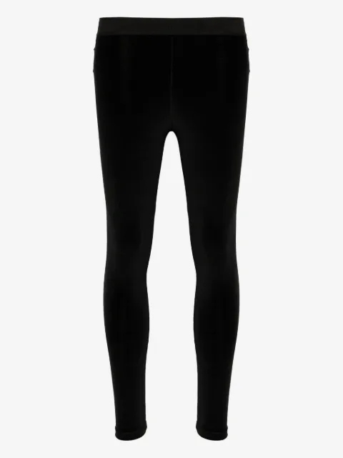 TOM FORD leggins de velour con logo lustrous
