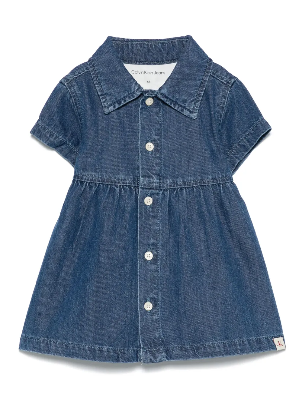 Calvin Klein Kids デニム ワンピース - ブルー Calvin Klein Kids デニム ワンピース - ブルー