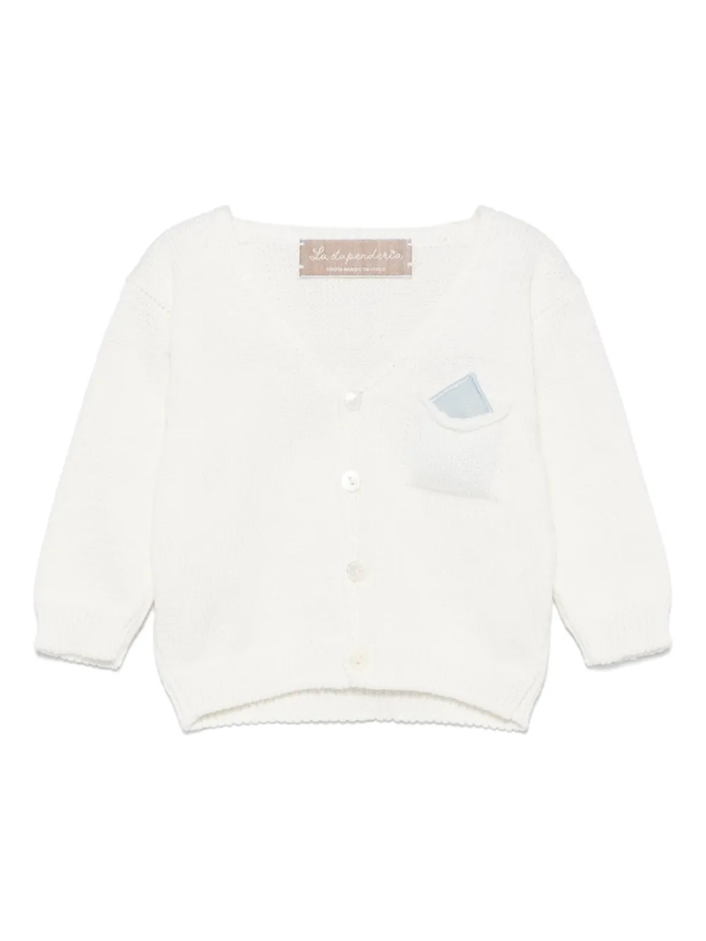 La Stupenderia cotton cardigan | White | Image 1