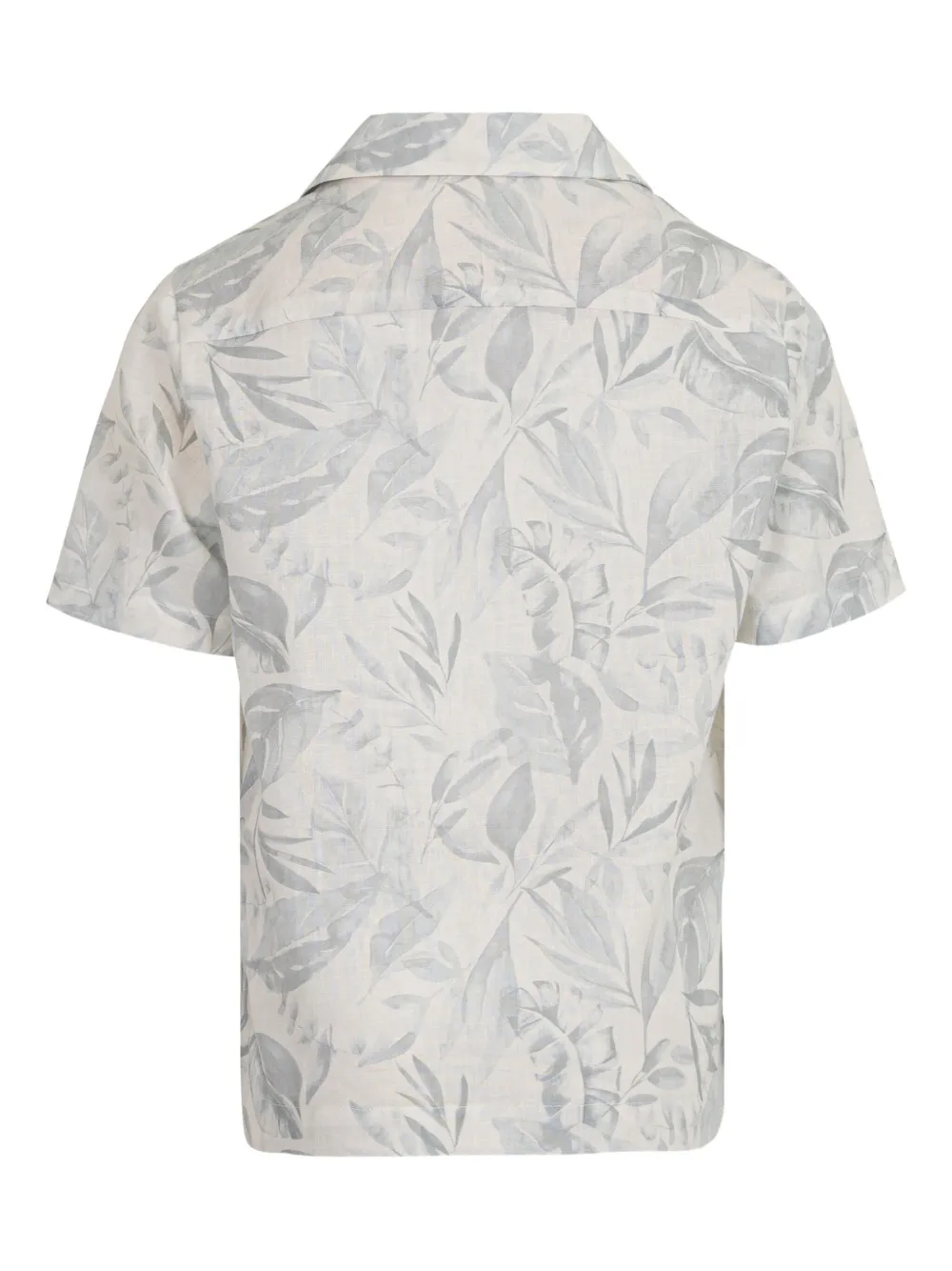 Eleventy Kids Shirt met print Beige