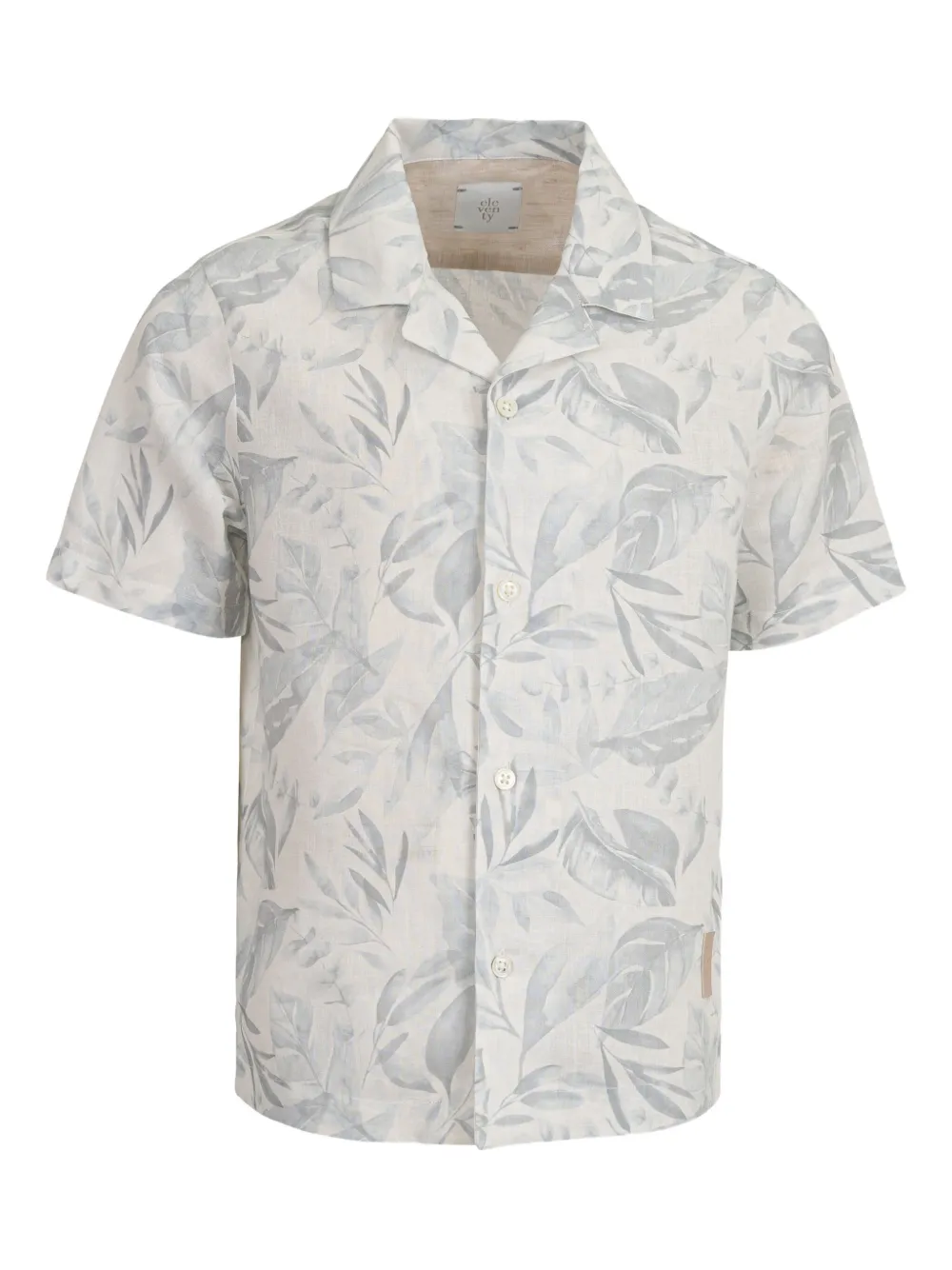 Eleventy Kids graphic-print shirt - Neutrals