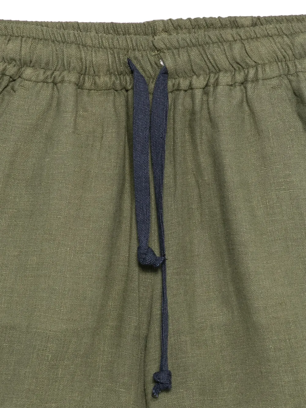 Drumohr Kids Linnen shorts Groen