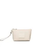 V°73 logo zip-top pouch - Neutrals