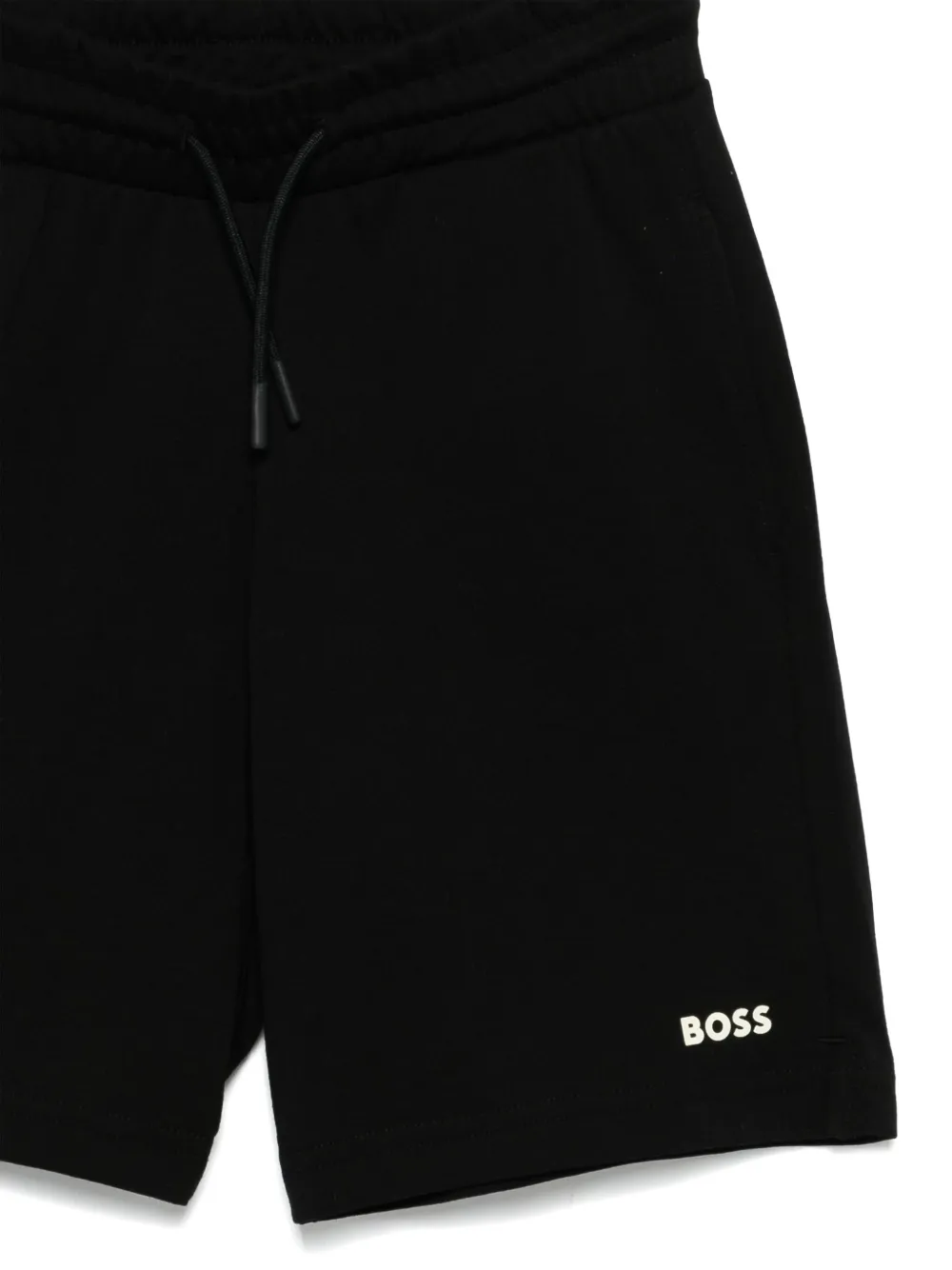 BOSS Kidswear Shorts set met logoprint Blauw