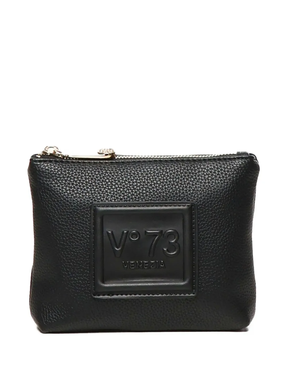 embossed logo zip-top pouch