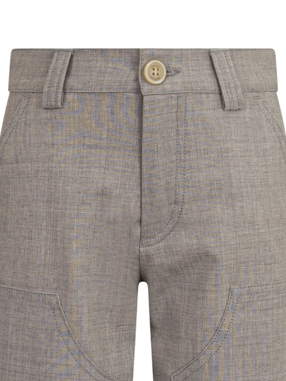 Eleventy Kids Straight broek Beige