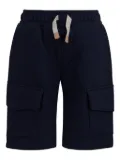 Eleventy Kids cargo shorts - Blue