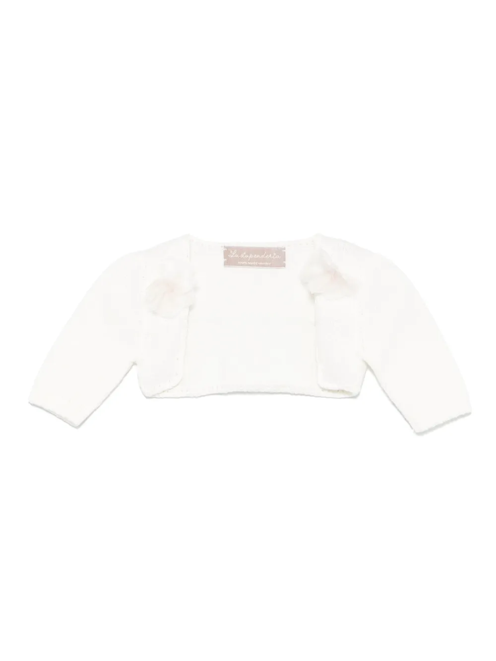 La Stupenderia Katoenen vest Wit
